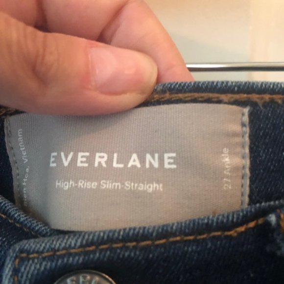 Everlane high rise cigarette jeans - Picture 3 of 6